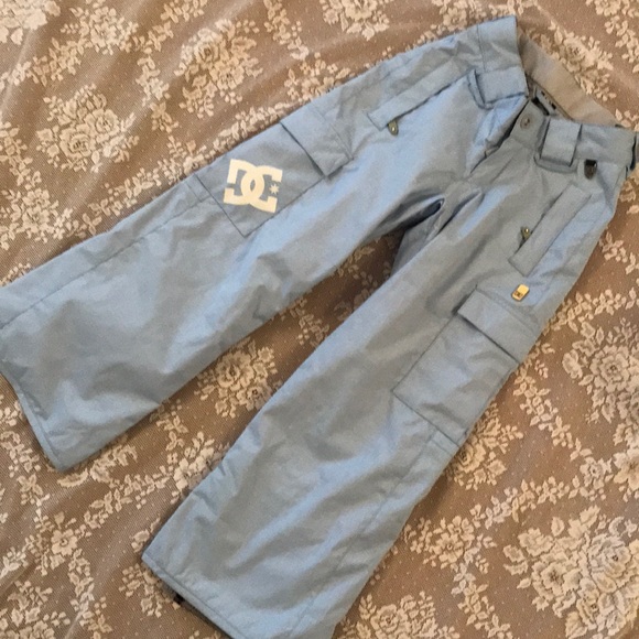 DC SKI SNOWBOARDING SNOW PANTS WATERPROOF LINED NEW - Picture 2 of 9
